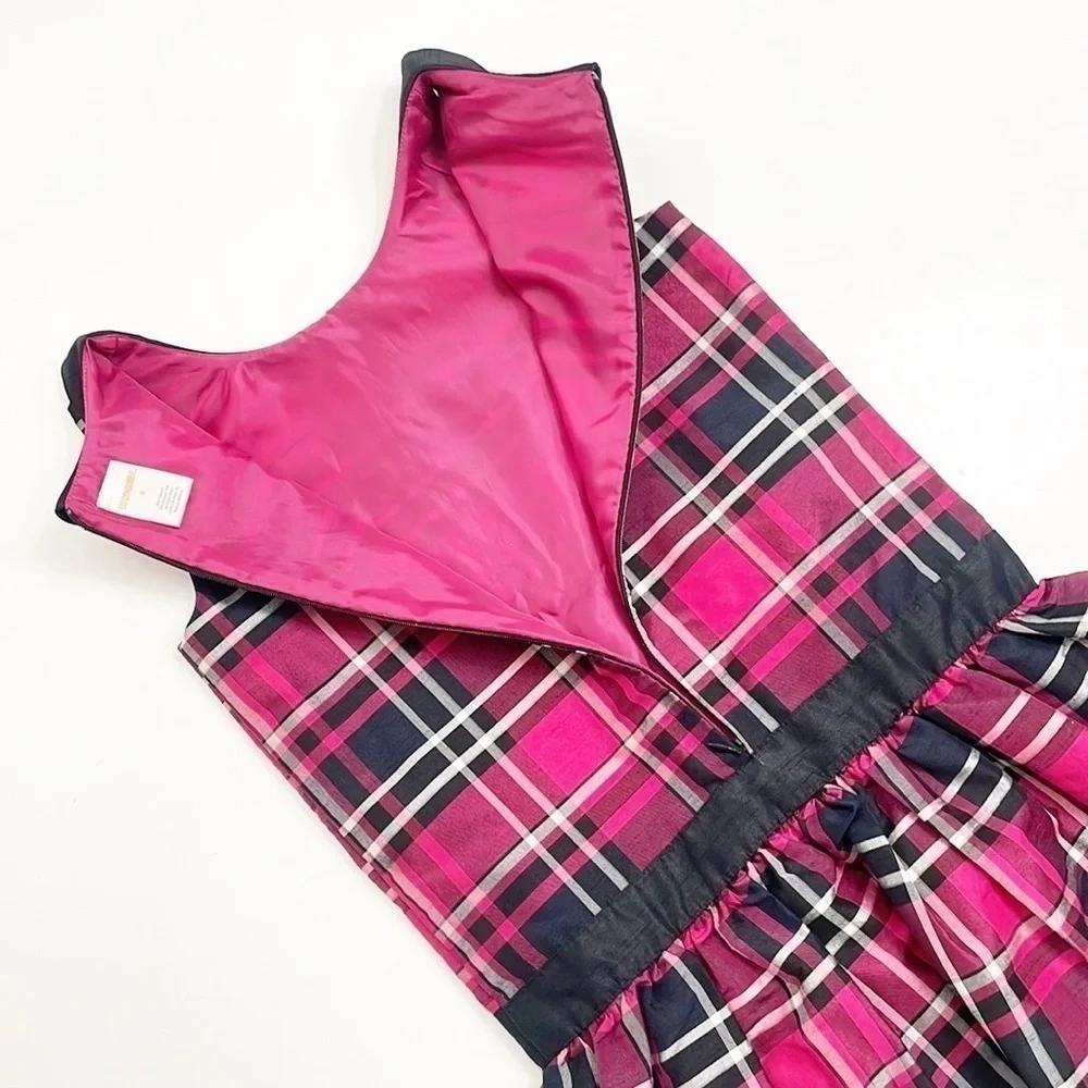 Gymboree little girls plaid dress